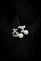 Heliophilia Silver Pendientes de Plata de Ley 925 con Refuerzo de Rodio